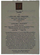 Cerificate of Authenticity